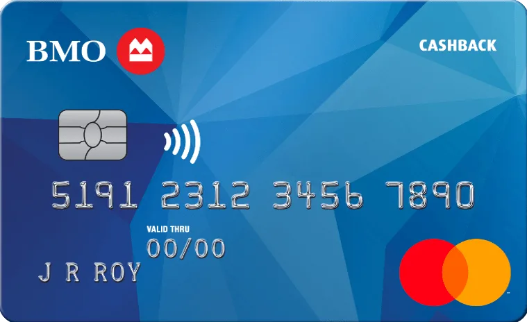 BMO CashBack Mastercard card