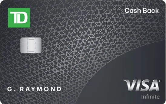TD Cash Back Visa Infinite card