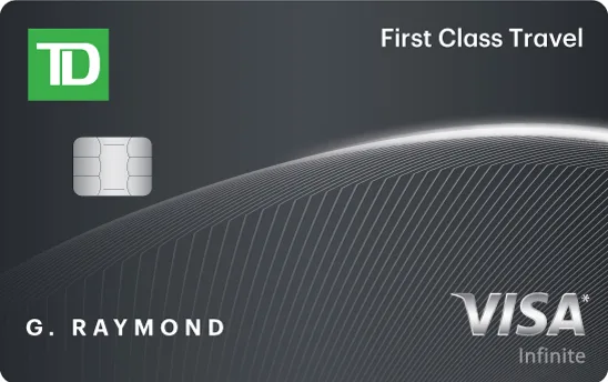 TD First Class Travel Visa Infinite card