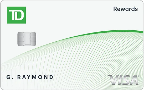 TD Rewards Visa card